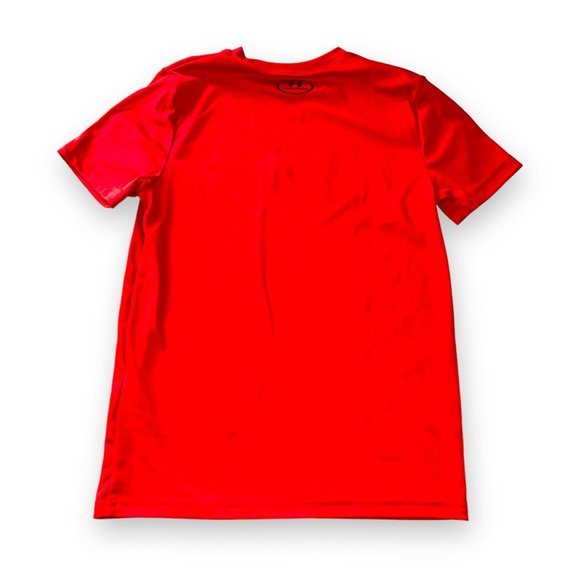 π2/$20π Under Armour Heatgear Kids' Short-sleeve Top, Red, Medium - Picture 3 of 6